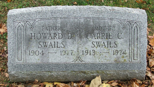 Howard D. Swails Headstone